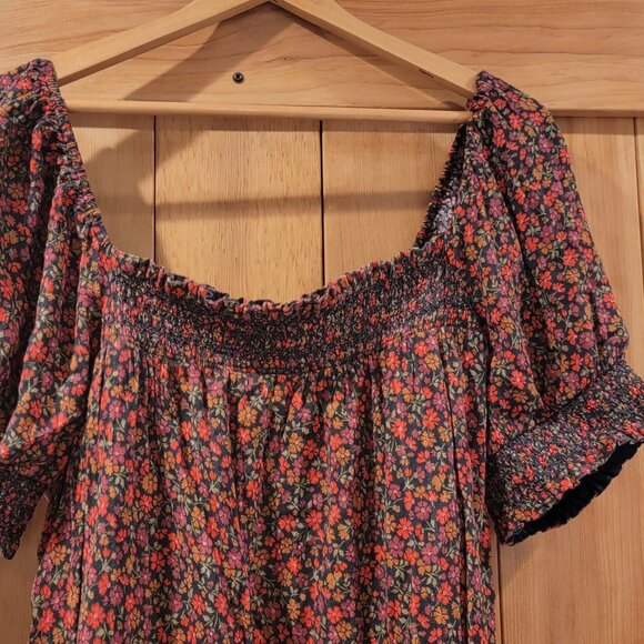 American Eagle Flower Mini Dress XL Tall - Picture 2 of 5